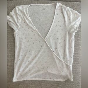 American Eagle Wrap Top